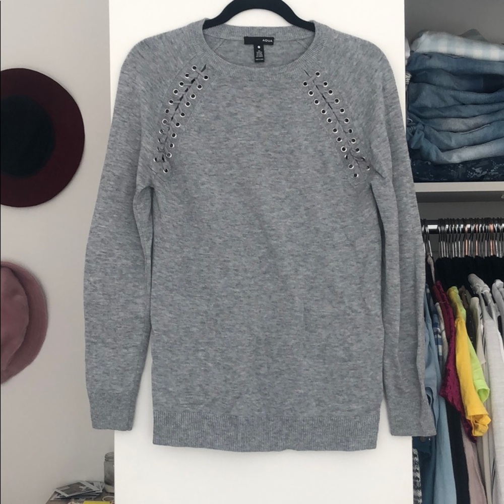 Aqua Sweater